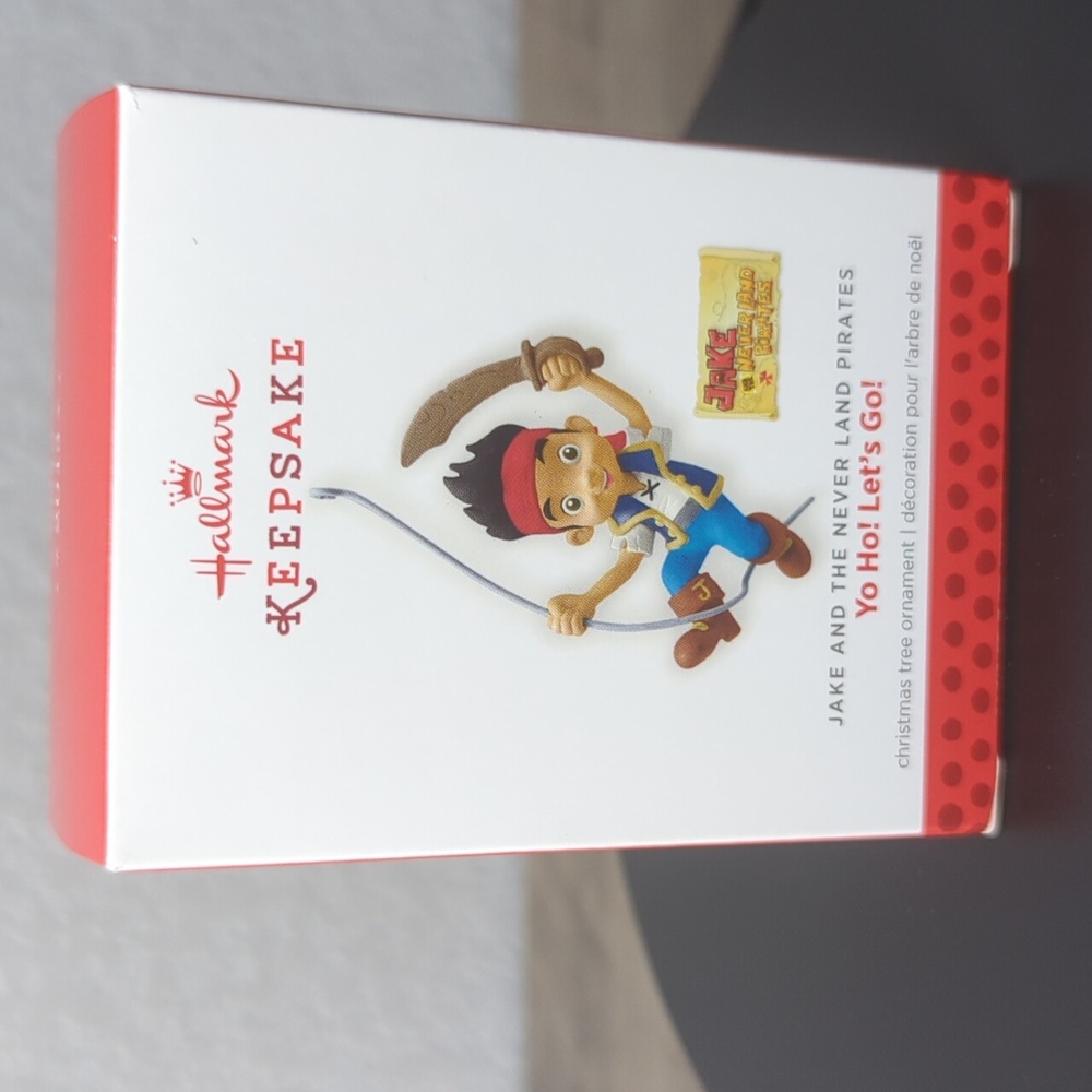 Disney Jake & The Neverland Pirates Yo Ho! Let's Go Hallmark Keepsakes Ornament
